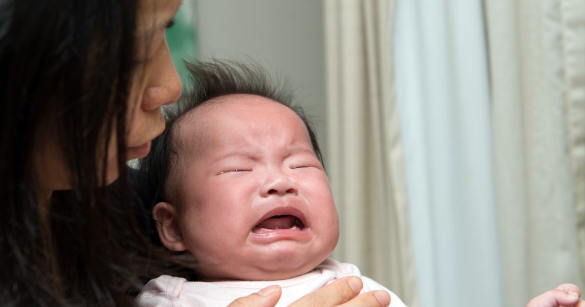 Кислотный рефлюкс и перегрузка у младенцев