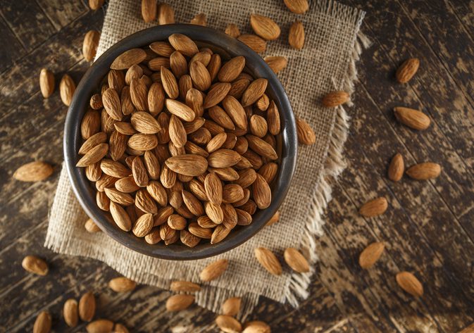 Almond allergi symptomer