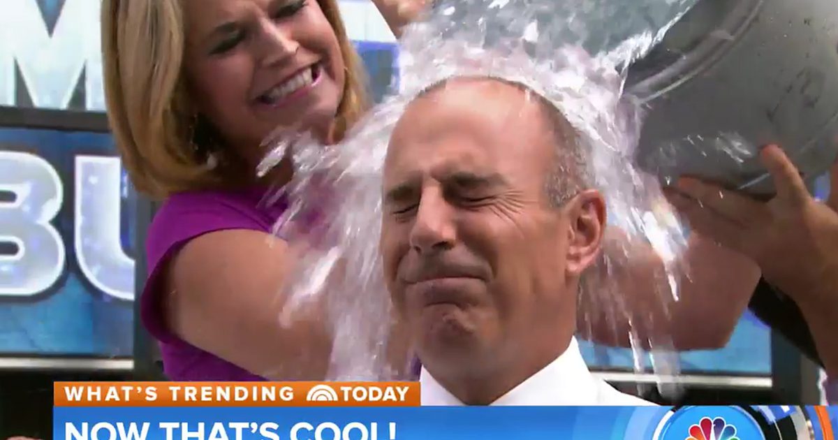 Najlepsze reakcje na celebry bohaterów w konkursie Ice Bucket Challenge ALS Breakthrough