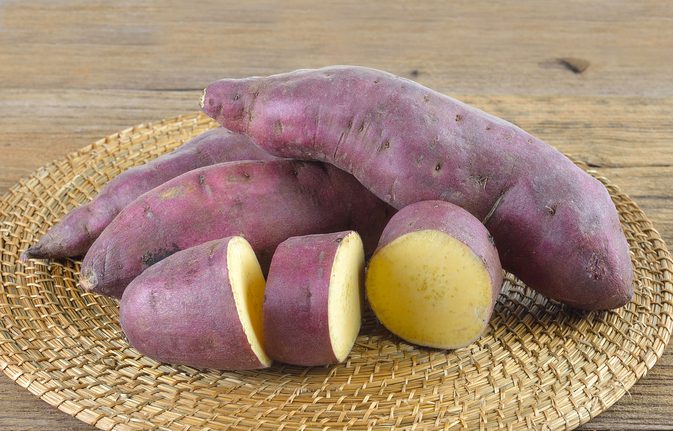 Forskjell i sukkerinnhold av søte poteter og yams
