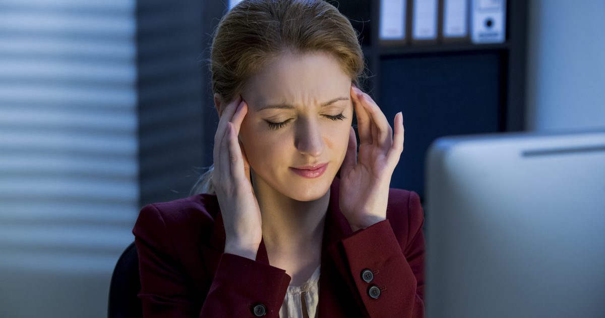 Gjør dine templer vondt med migrene?
