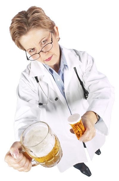 Forstyrrer Drikkeøl øget helbredelsen af ​​en knust knogle?