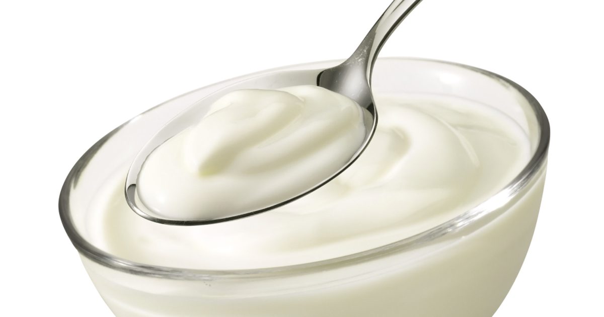 Spise yoghurt og halsbrann
