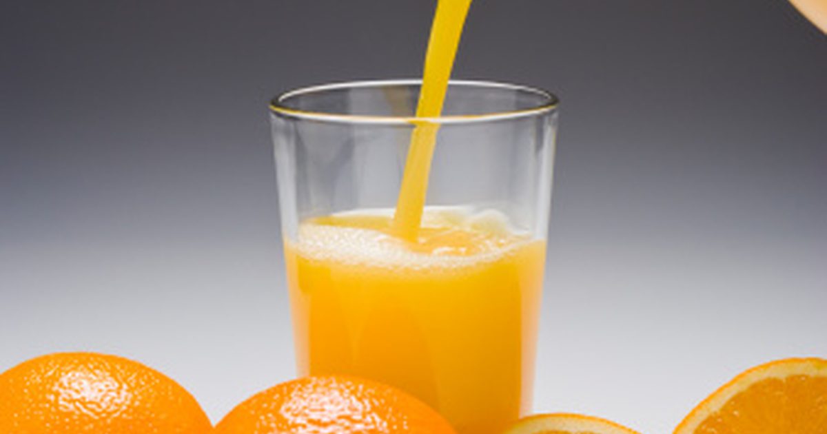Feberblister og appelsinjuice