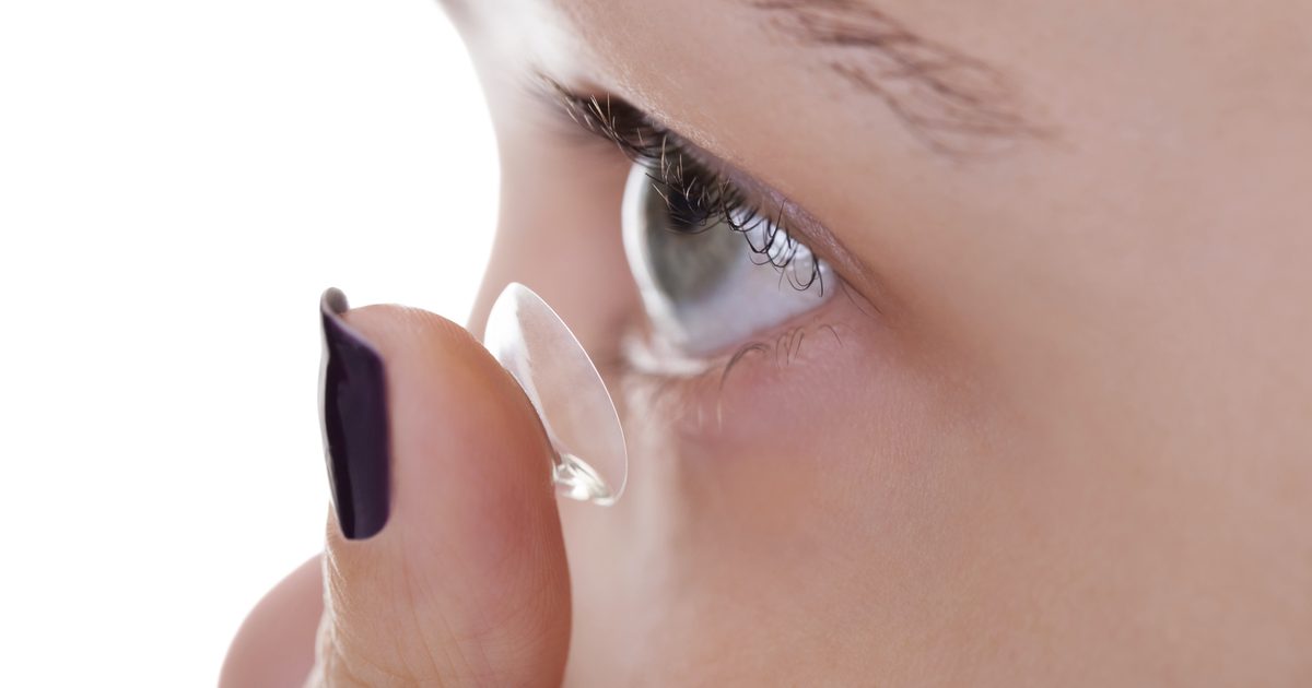 Hvordan bli brukt til nye kontaktlinser
