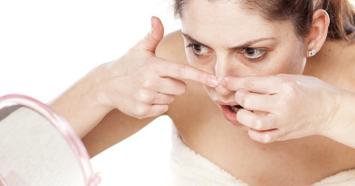 Sådan fjerner du en stor pimple på næsen