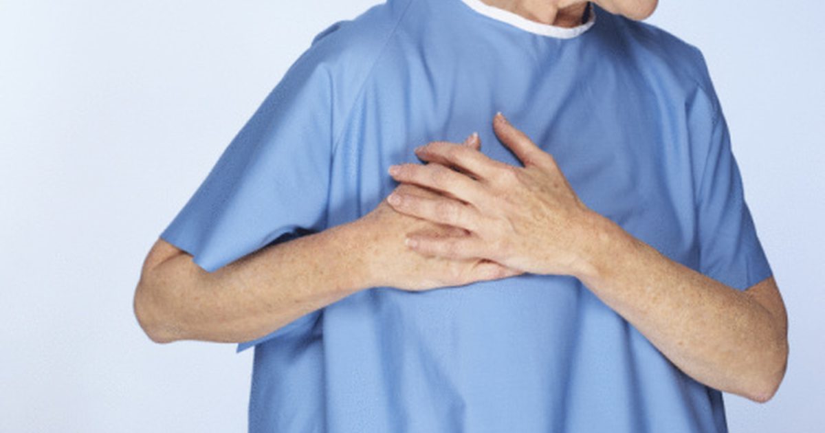 Ból szczęki i ciśnienie w klatce piersiowej