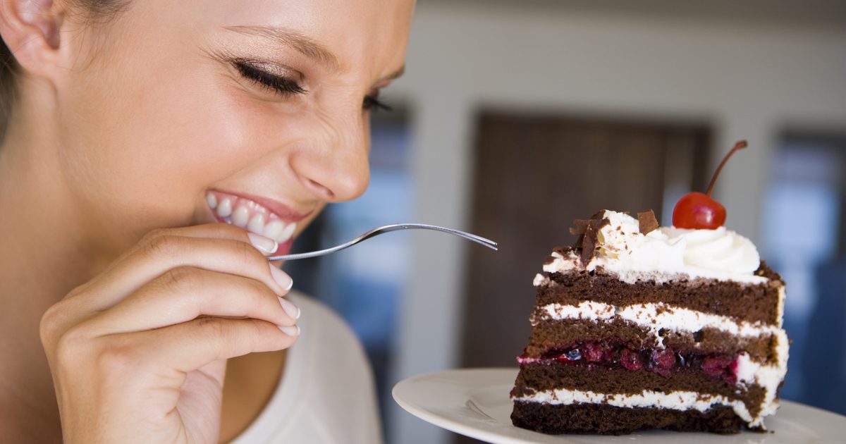 Halt Wasser nach dem Essen Gluten