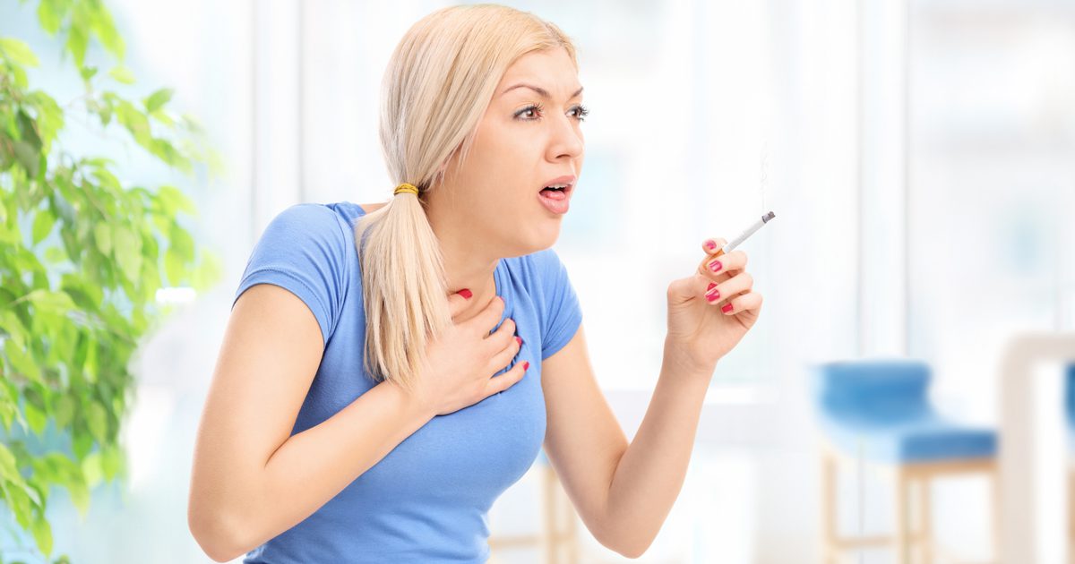Tekenen en symptomen van een sigarettenrookallergie