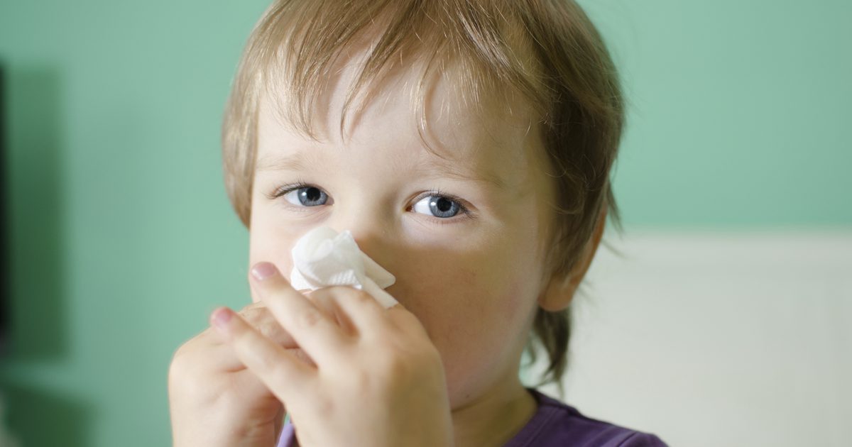 Behandlinger for næsegang i småbørn