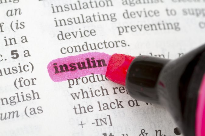 Vad händer när en persons insulinnivå är hög?