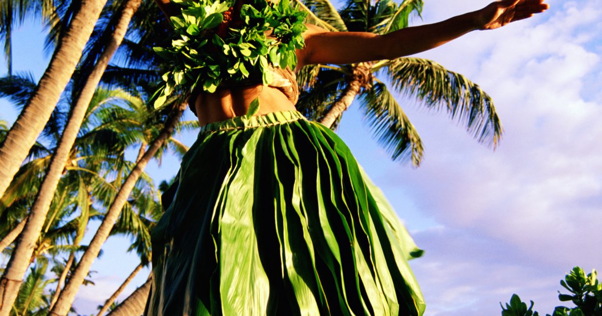 W jaki sposób sukienka Hula Girls na Hawajach?