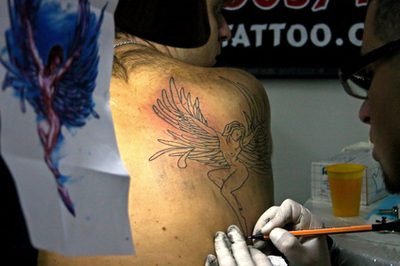 Hoe een tattoo-stencil wordt gemaakt