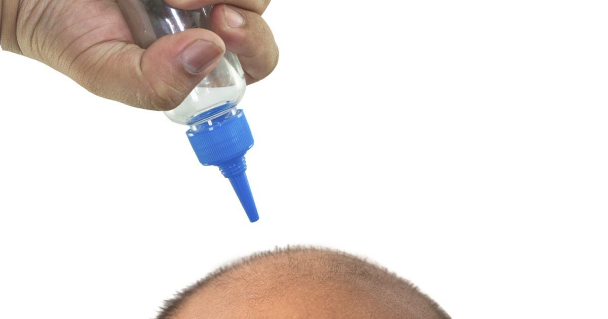 Sådan behandler du acne på et skaldet hoved