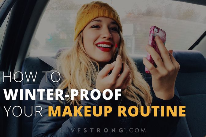 Wie man Ihre Make-up-Routine winterfest macht