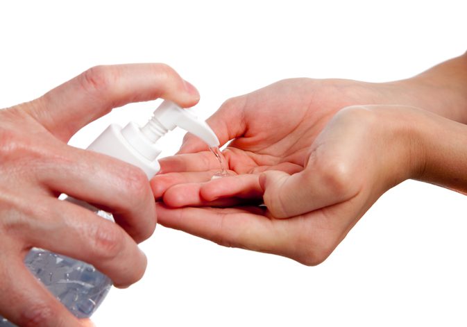 Zložky v Germ X Hand Sanitizer
