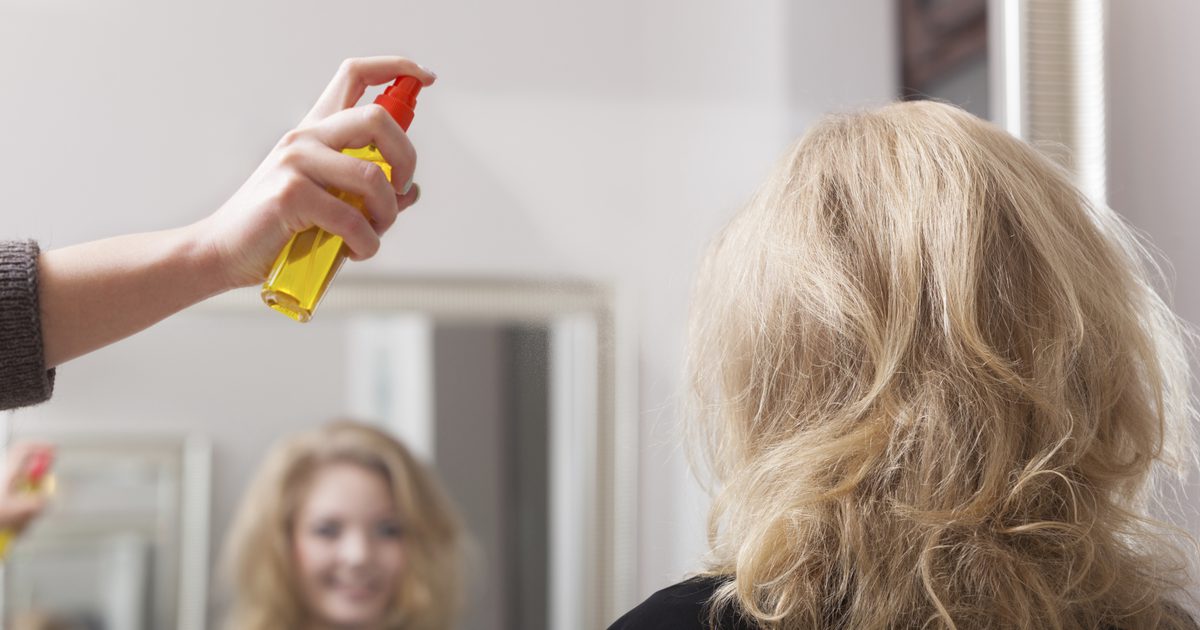 Er hårspray skadelig?