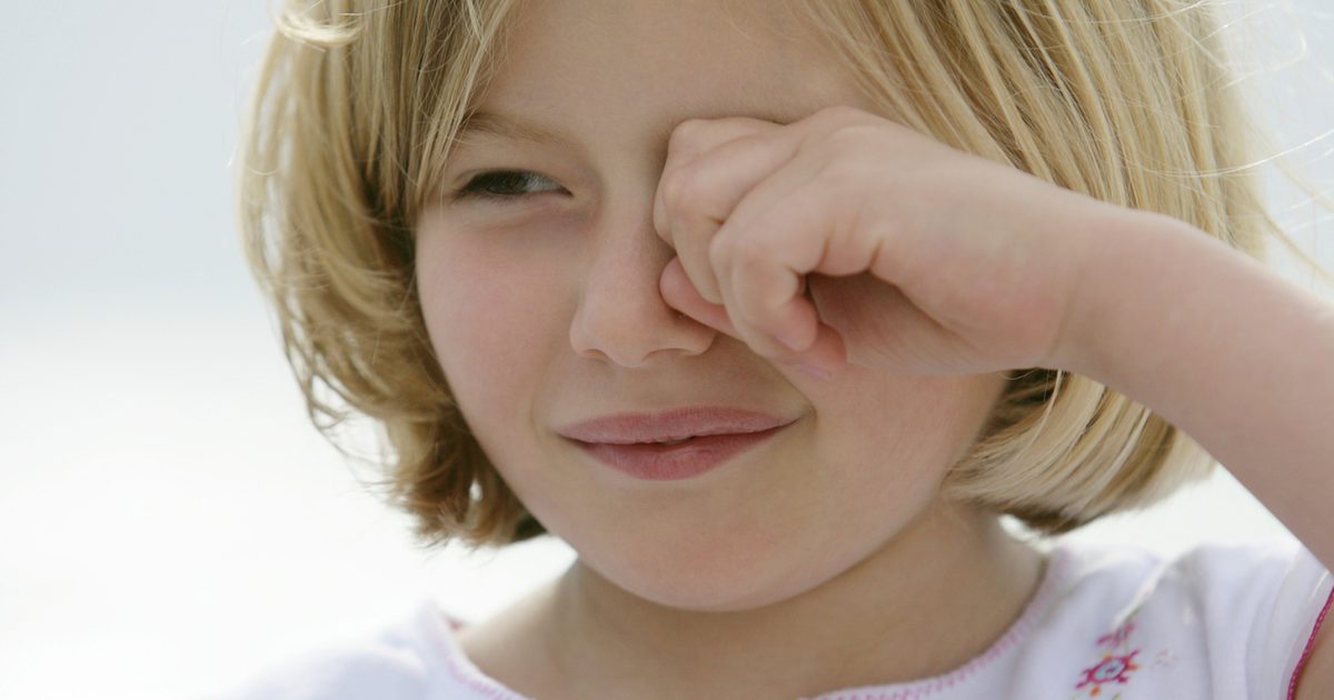 طب الأطفال منتفخ العين والازدحام