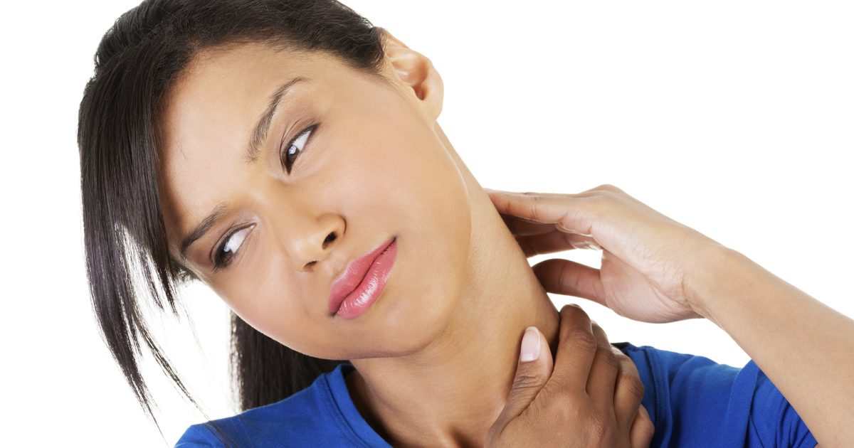 Behandling for tørr hud på halsen