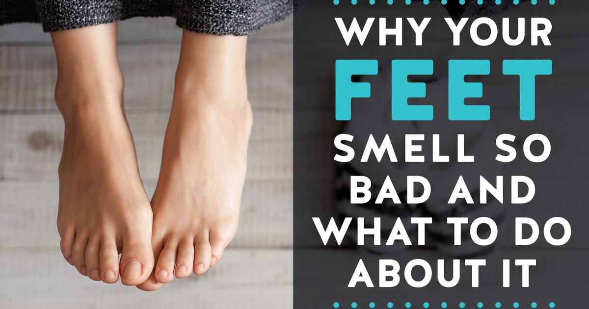 Proč vaše nohy voní tak špatně - a co dělat o tom