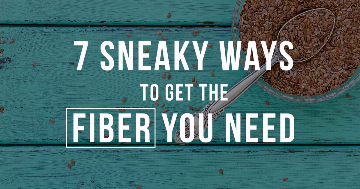 7 Sneaky måder at få den fiber du har brug for
