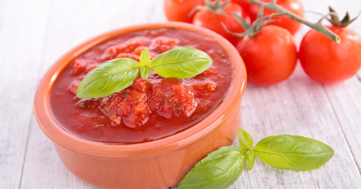 Zalety sosu pomidorowego