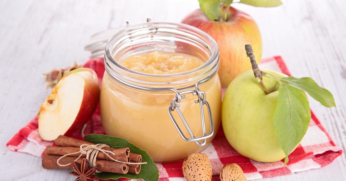 Apfelmus als Zuckerersatz für eine gesunde Ernährung