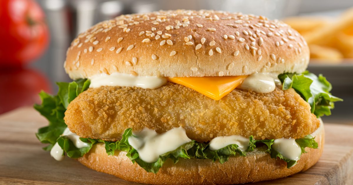 Рыбное сэндвич-питание Арби