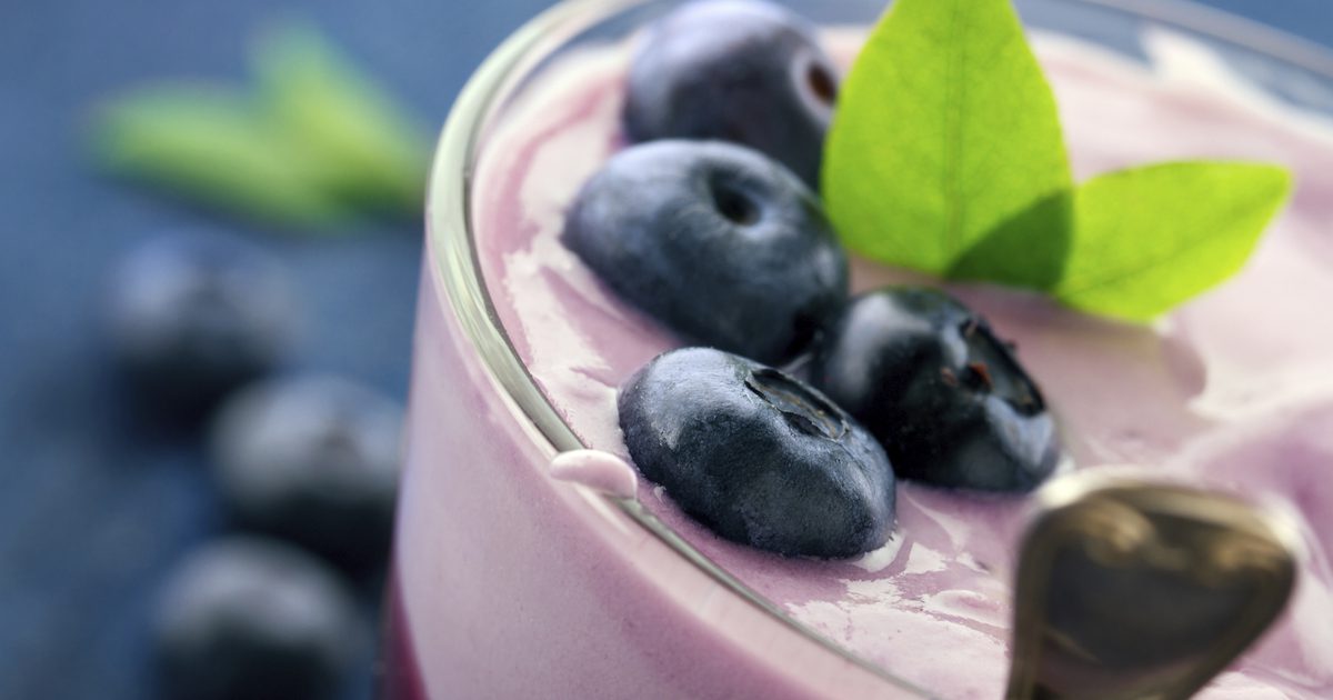 Er yoghurt og blåbær godt for dig?