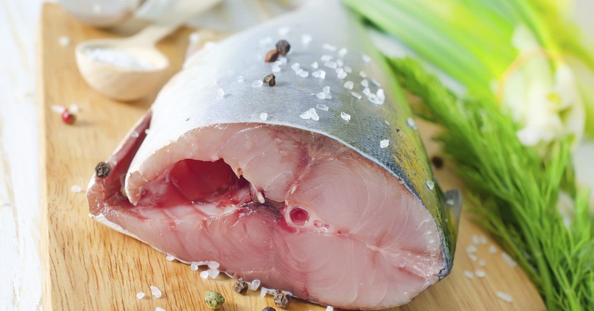 Pieczeń z mrożonego tuńczyka