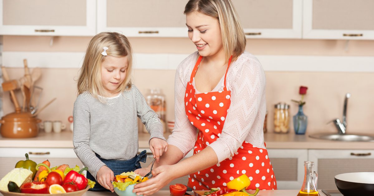 Výhody vaření s dětmi