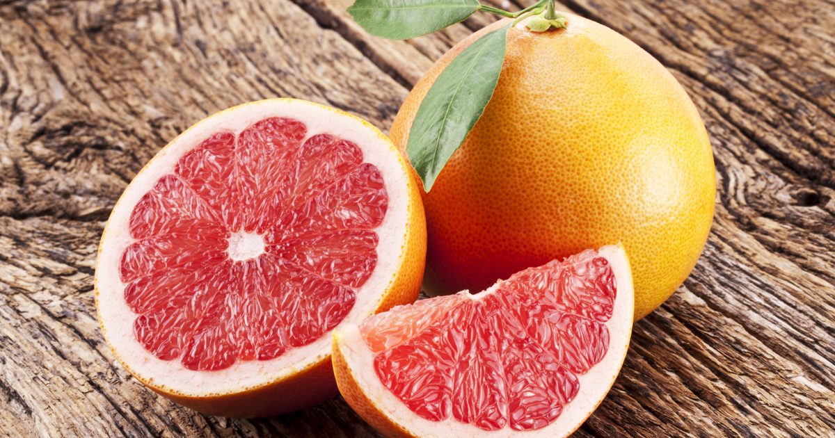 Fordeler med å spise grapefrukt