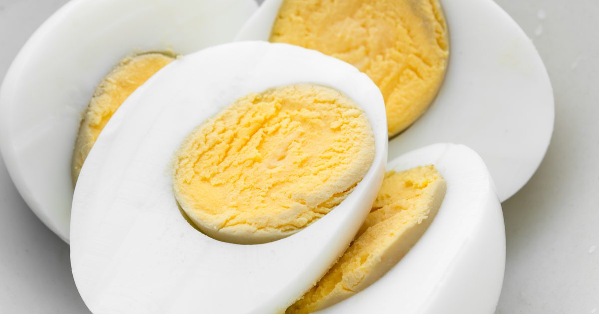 Výhody tvrdých vajec pro ztrátu hmotnosti