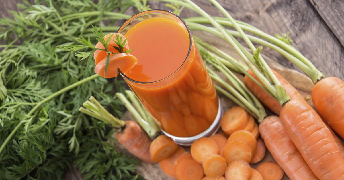 Vorteile von Juicing Karotten