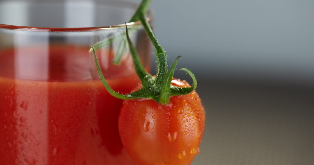Výhody rajčatové šťávy