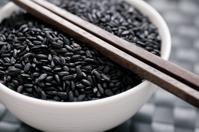 Čierna ryža výživové informácie