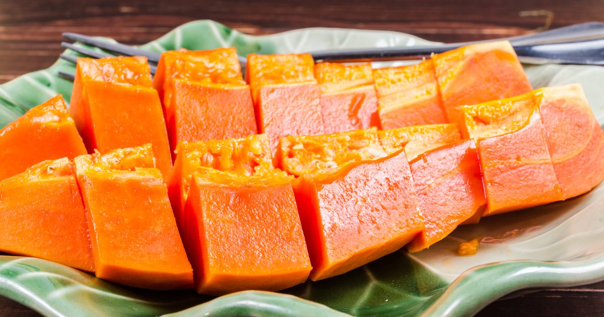 Kroppsbygging med papaya enzym for proteinabsorpsjon