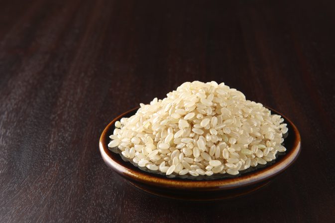 Brauner Reis und Gluten
