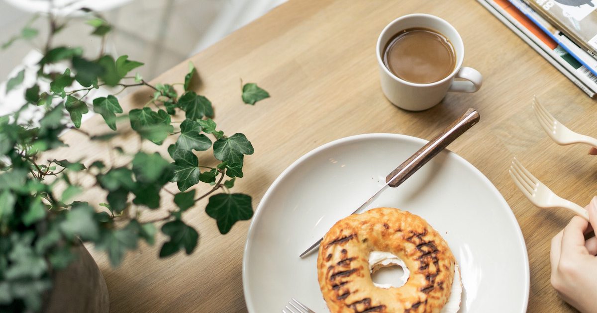 Koffeinhaltige Bagels bedeuten, dass Sie jetzt Ihren Morgenkaffee überspringen können