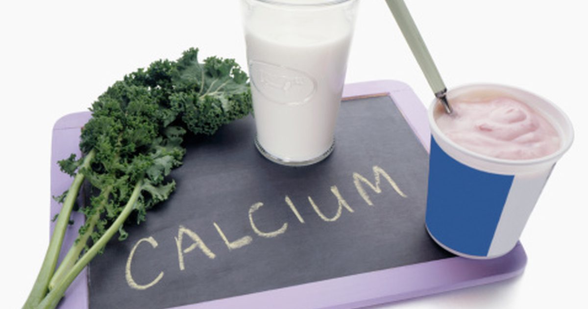 Calcium in melk en yoghurt