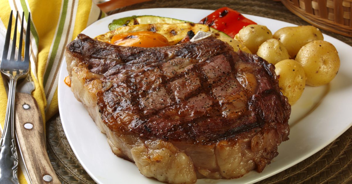 Kalorije v 8-Ounce Ribeye Steak