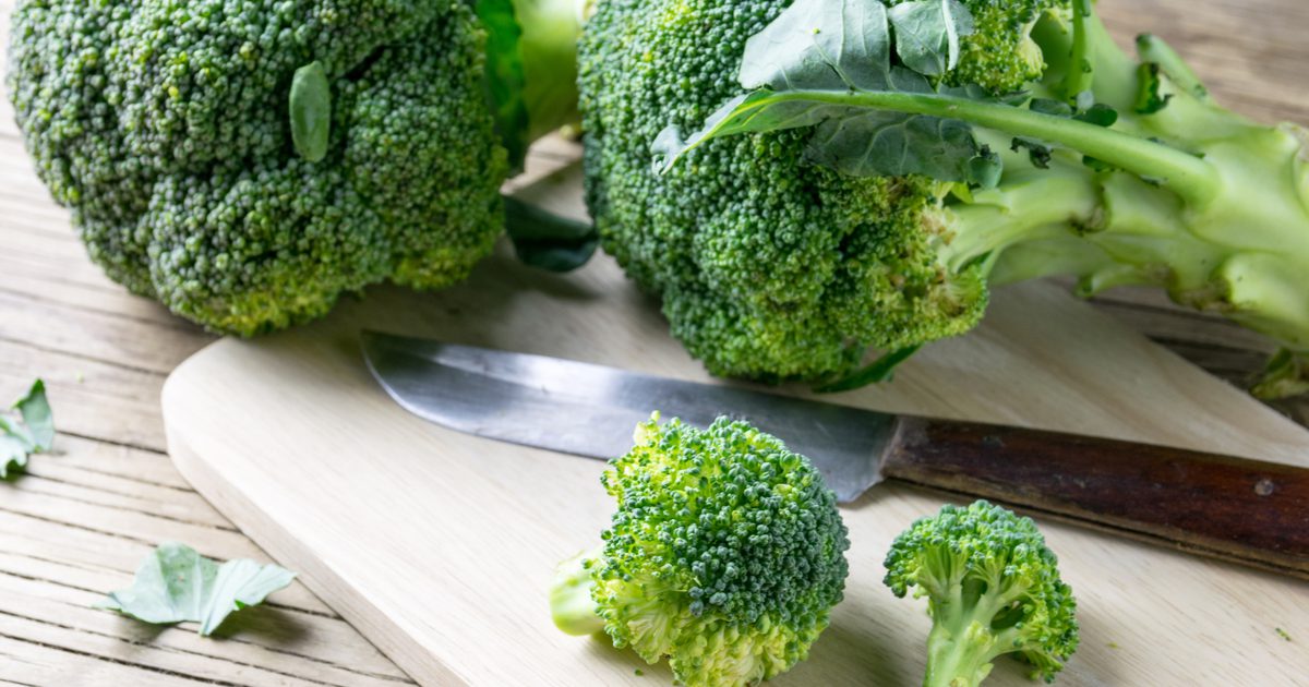 Kalorierne i Broccoli Med Brun Sauce