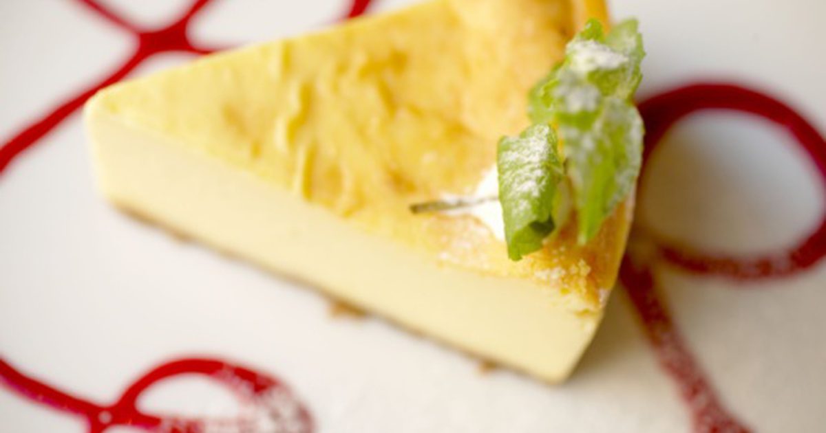 Kalórie v Cheesecake so smotanovým sýrom