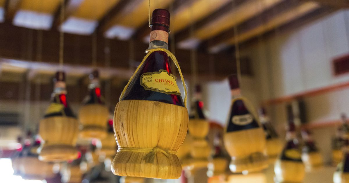 السعرات الحرارية في النبيذ شيانتي