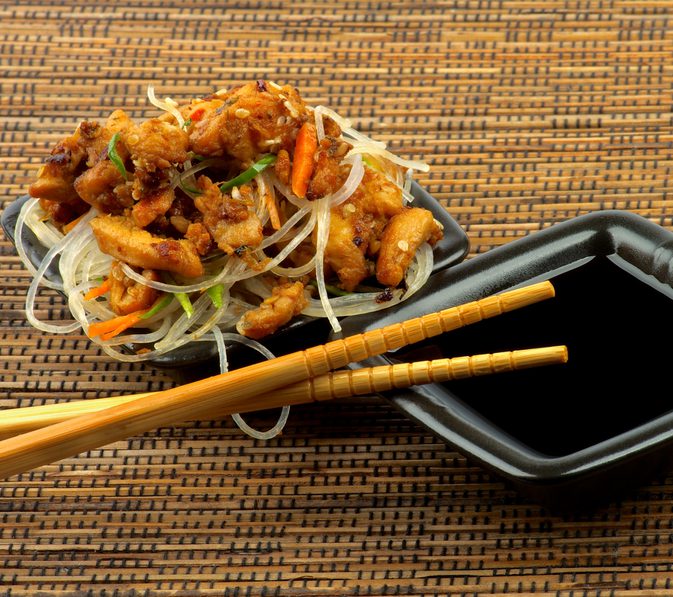 Kalorier i kinesisk mat: Kylling Teriyaki