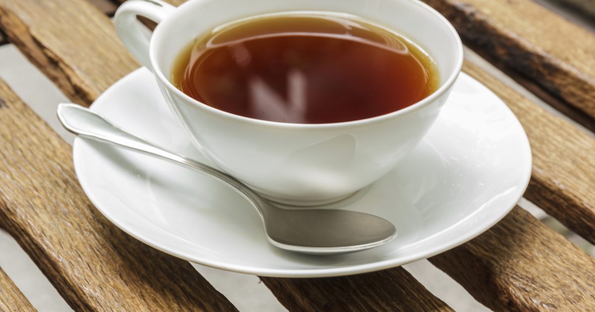 السعرات الحرارية في كأس واحد من الشاي