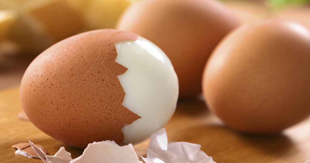 Kalorie w jednym twardym jajku