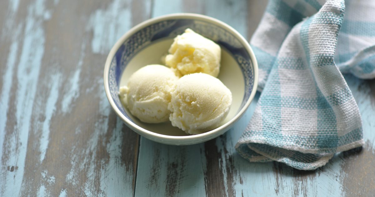 Kalorie v jednom lžíci vanilkové zmrzliny