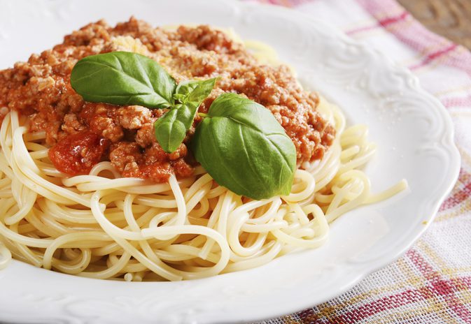 Kalorier i Spaghetti Med Kötssås