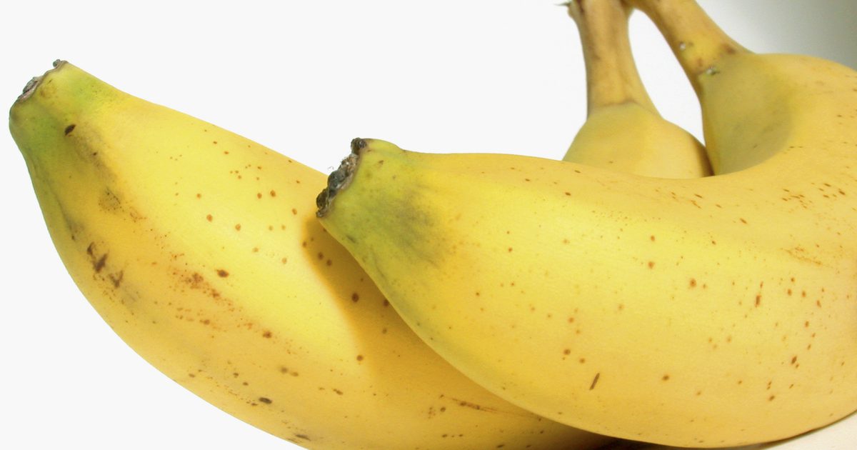 Czy banany mogą pomóc w elektrolity?